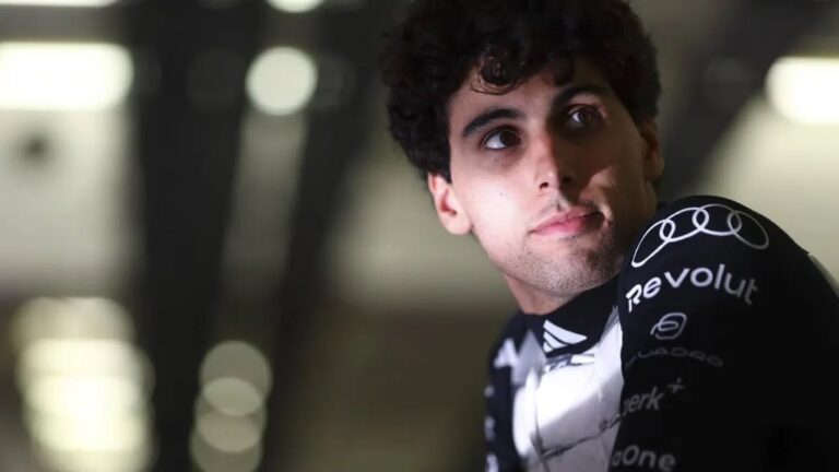 Gabriel Bortoleto, piloto osasquense da Audi, terminou o GP, de Monza (ITA), na 11ª colocação - Crédito: Divulgação